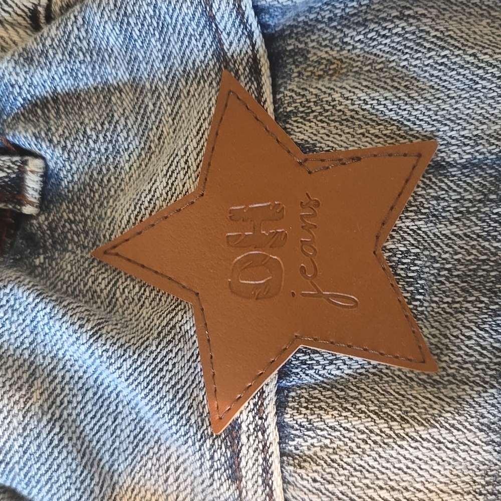 Oli & Hali Patchwork Distressed Jeans EUC - Picture 10 of 12